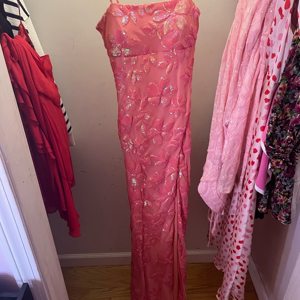 Pink coralish Prom Dress💕